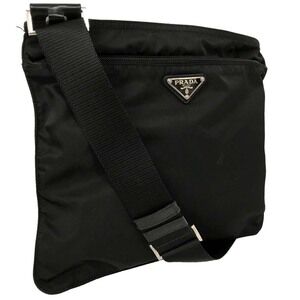 Prada Crossbody Bag Tessuto Nylon Black